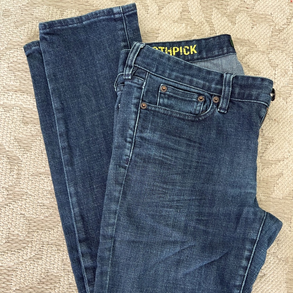 J Crew Factory Jeans Toothpick Size 28